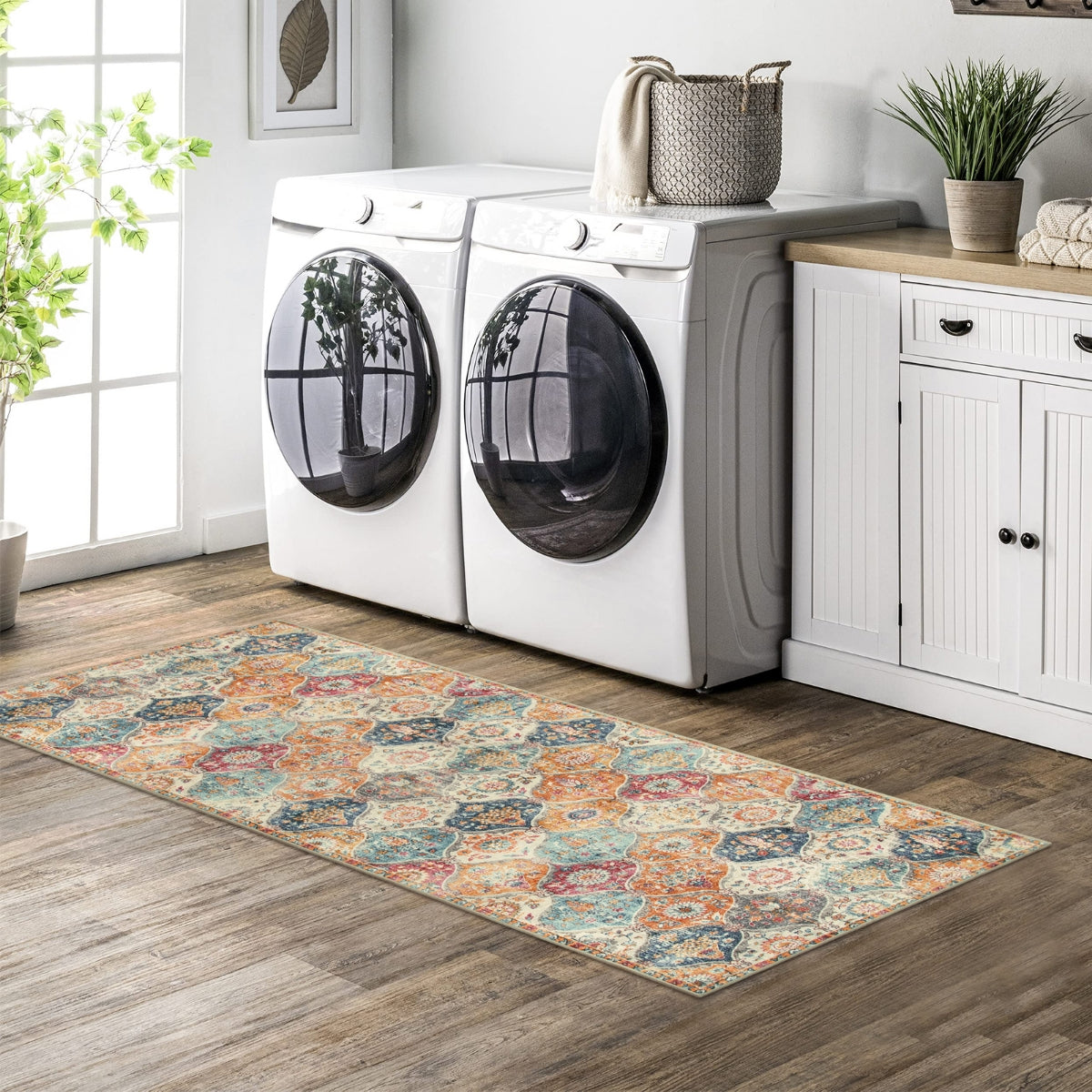 RUG ROBOT Moroccan Trellis Cream/Multi Carpets