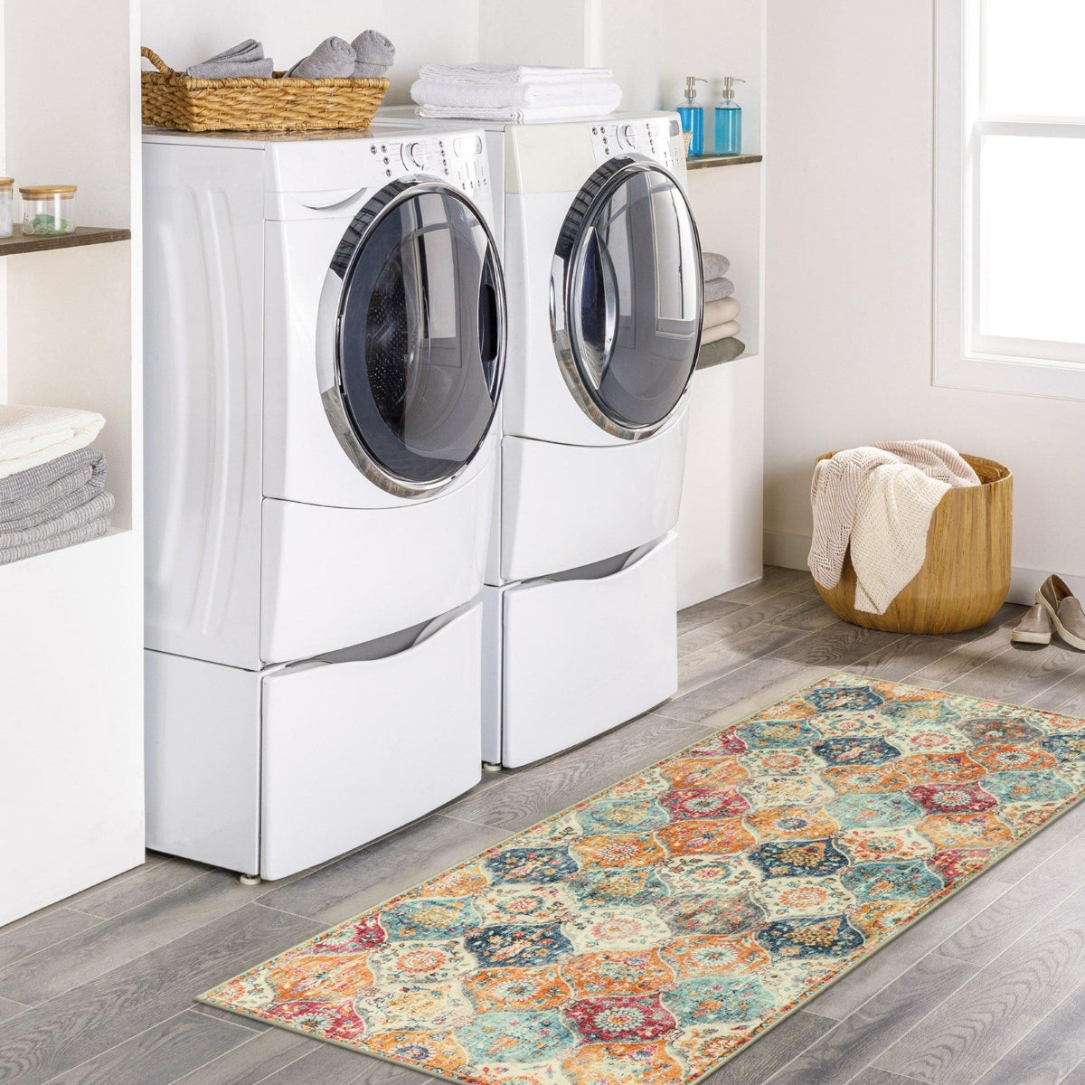 RUG ROBOT Moroccan Trellis Cream/Multi Carpets