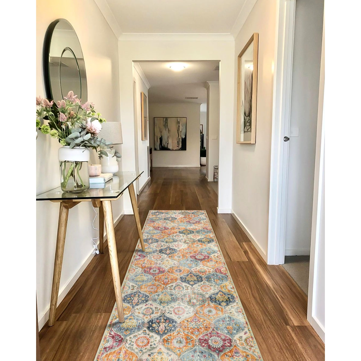 RUG ROBOT Moroccan Trellis Cream/Multi Carpets